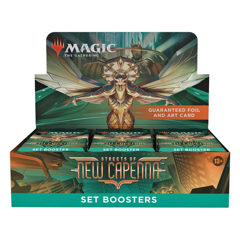 Wizards of the Coast  Trading Cards - Set Booster - Magic The Gathering - Streets of New Capenna - Set Booster Box 