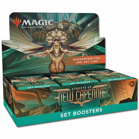 Wizards of the Coast  Trading Cards - Set Booster - Magic The Gathering - Streets of New Capenna - Set Booster Box 