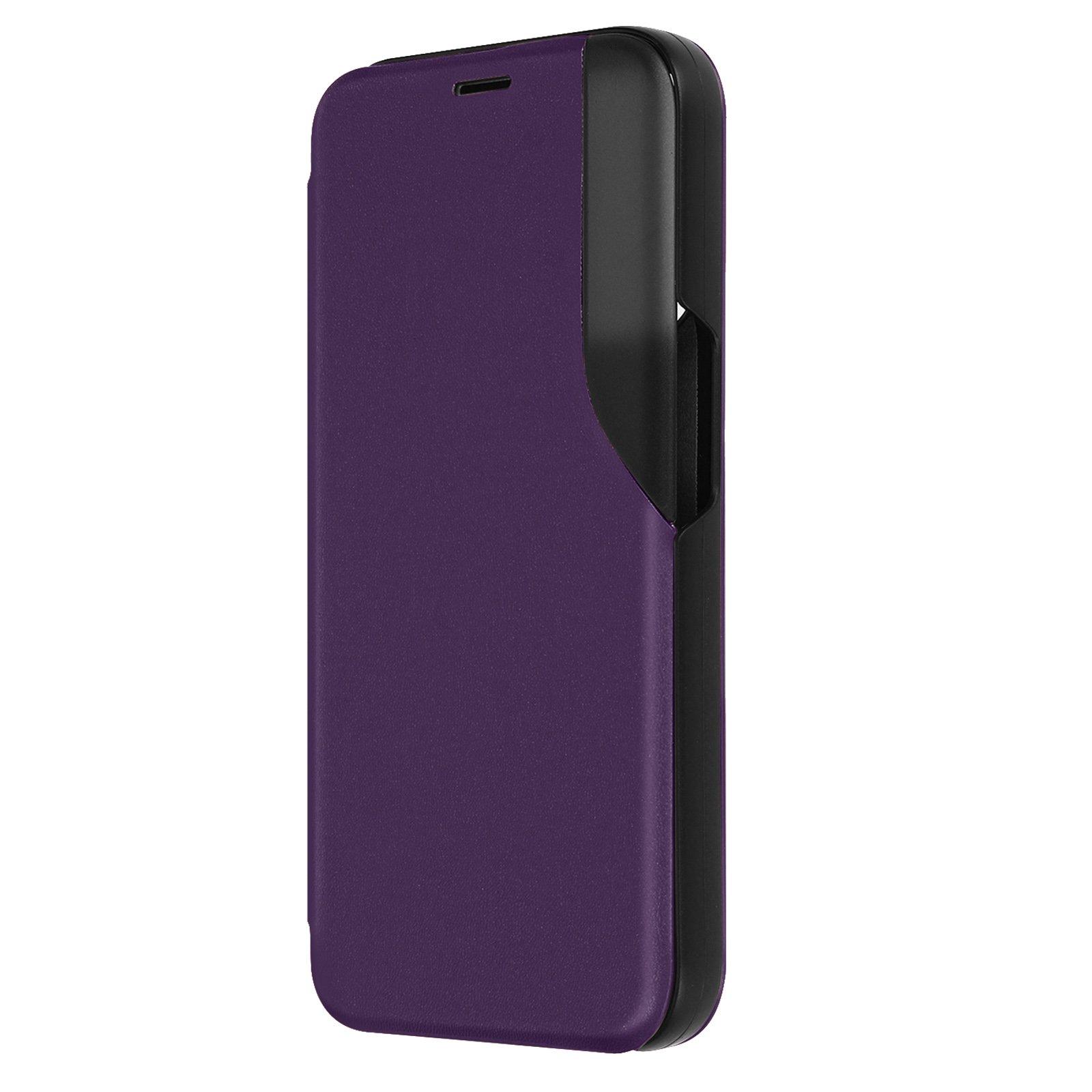 Image of Kunstlederetui iPhone 15 Violett