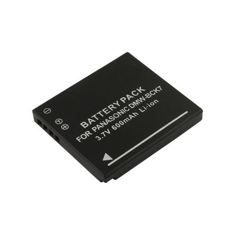 Avizar  Panasonic Lumix 600mAh Li-ion Batteria Compatibile DMW-BCK7 