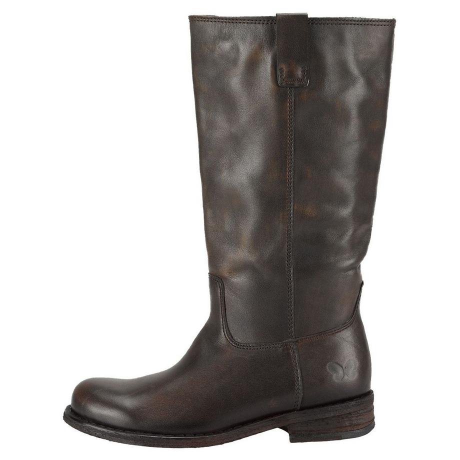 Felmini Bottes en cuir montantes avec bout arrondi  