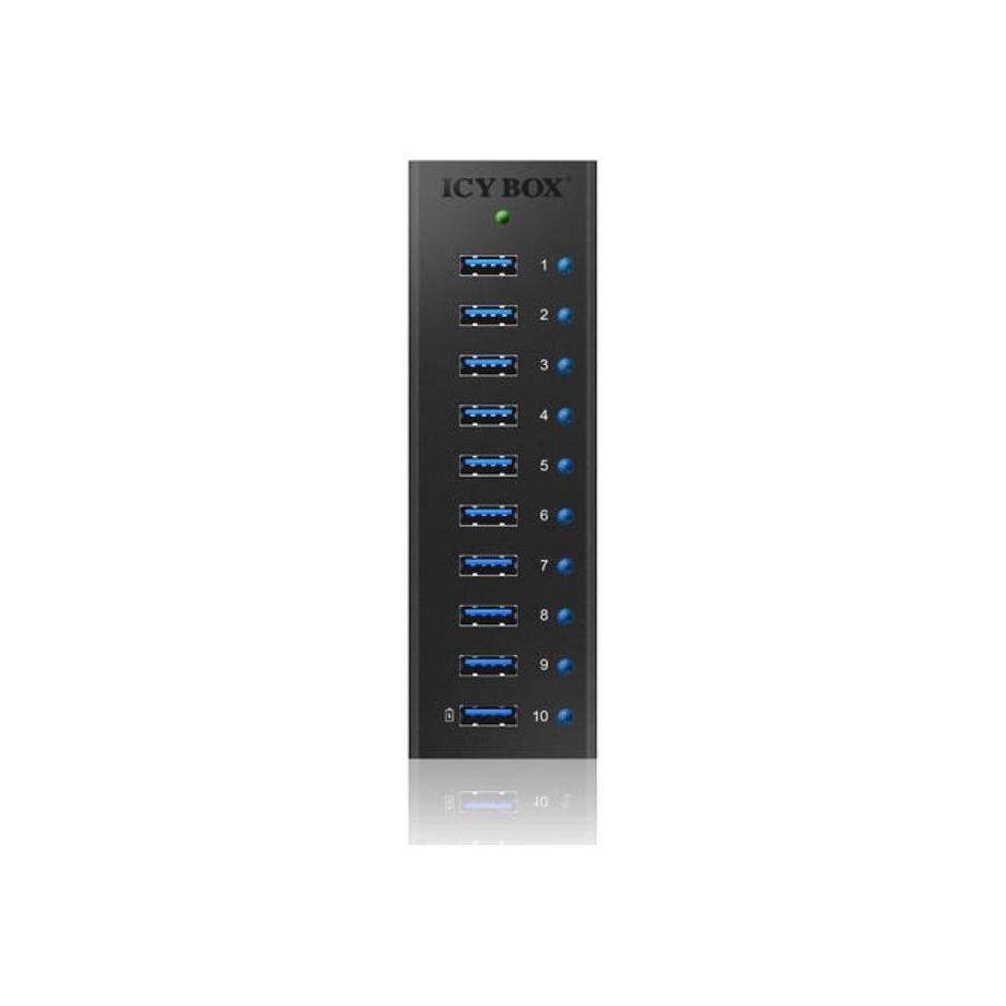 ICY Box  ICY BOX 10-Port USB 3.0 Hub IB-AC6110 