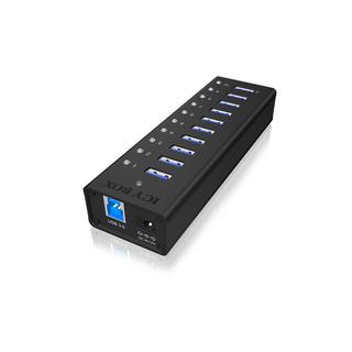 ICY Box  IB-AC6110 USB 3.2 Gen 1 (3.1 Gen 1) Type-B 5000 Mbit/s Nero 