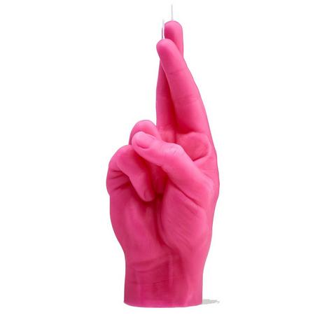 CandleHand Crossed Fingers  