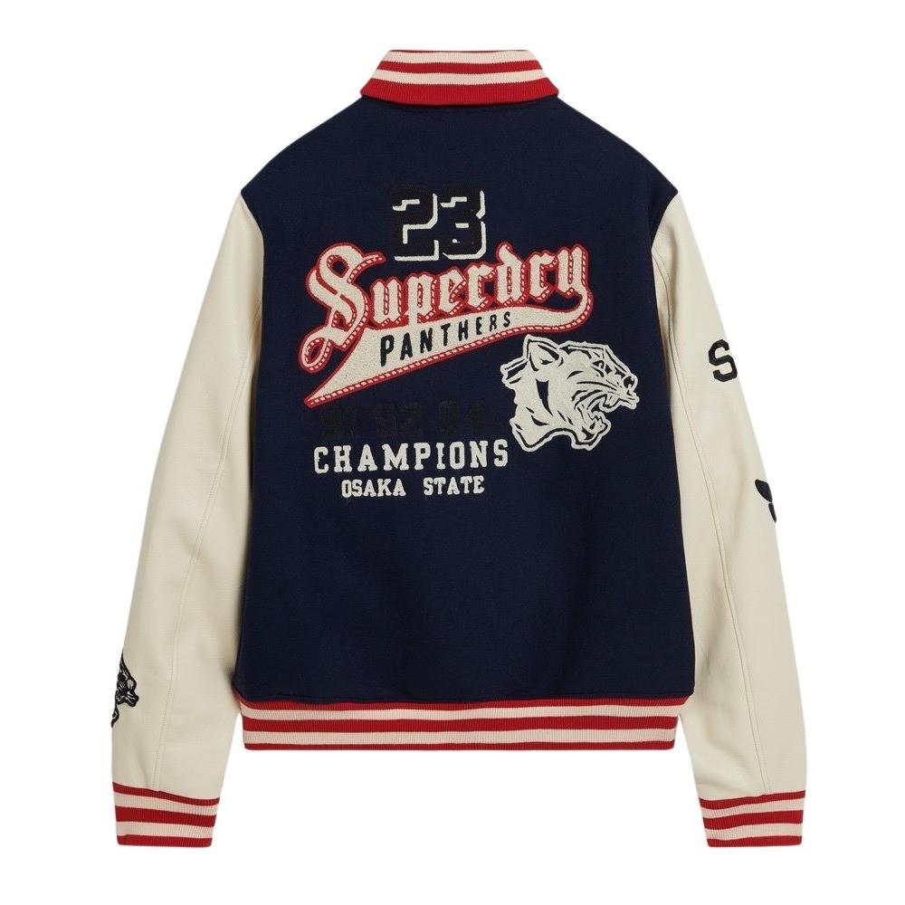 Superdry  Blouson à écusson  College Varsity 