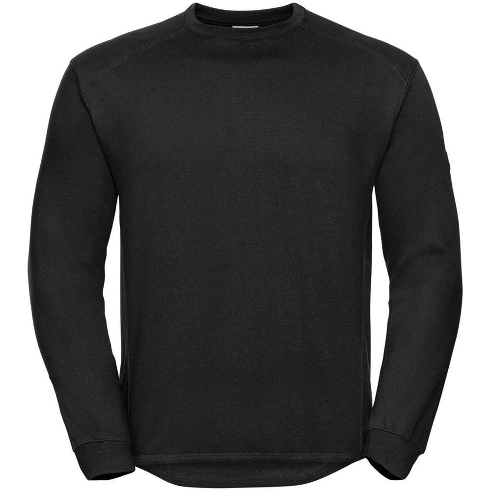 Image of Workwear Crew Neck Set In Sweatshirt Top Herren Schwarz L