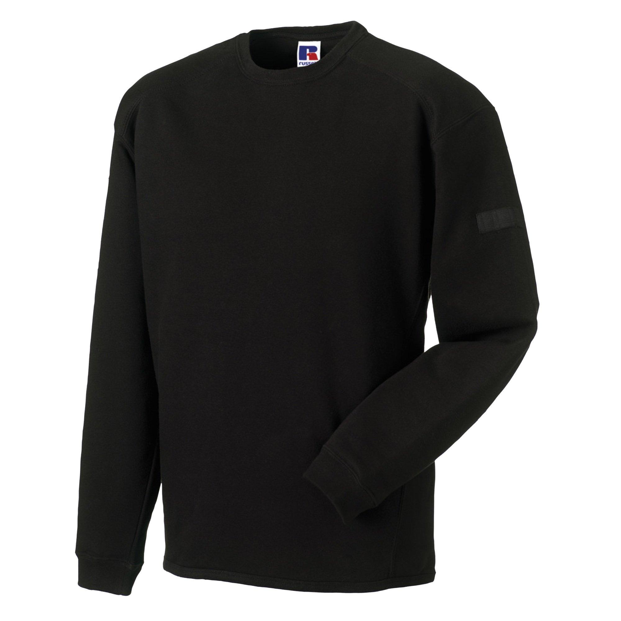 Russell  Workwear Crew Neck Set In Sweatshirt Top 