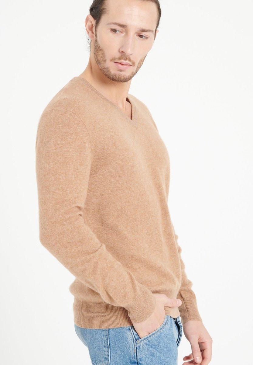 Studio Cashmere8  LUKE 1 Maglione con scollo a V - 100% cashmere 