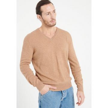 LUKE 1 Maglione con scollo a V - 100% cashmere