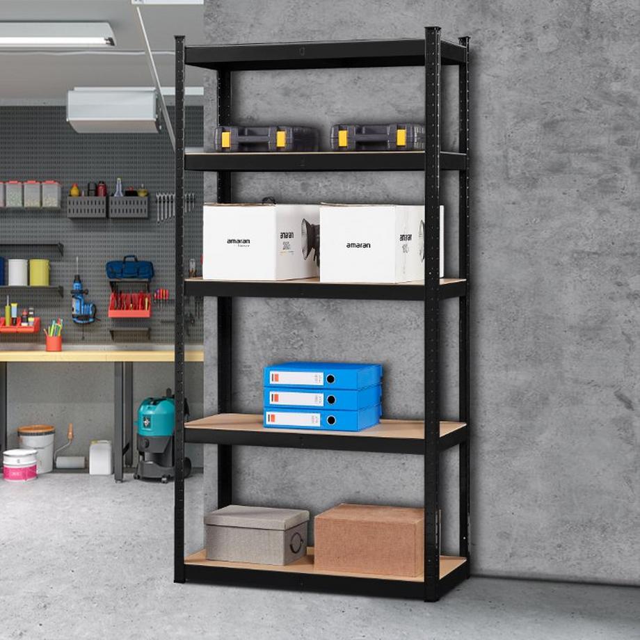 Arebos 2x Étagères pour charges lourdes  