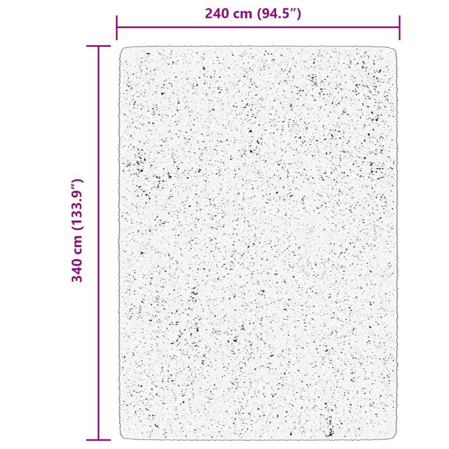 VidaXL Teppich polypropylen  