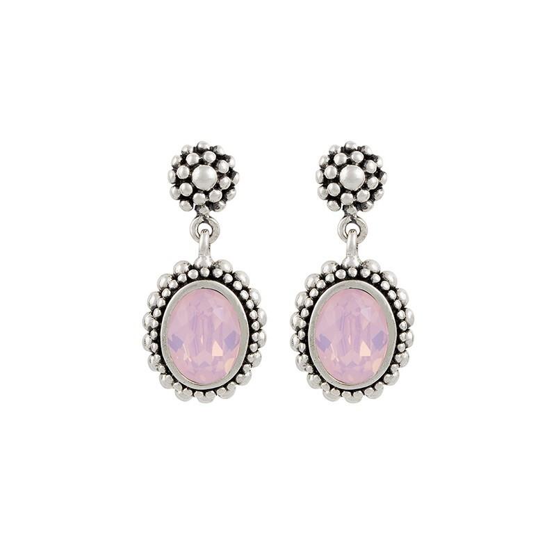 Image of Ohrringe "beverly" Unisex Dusty Rose 20mm