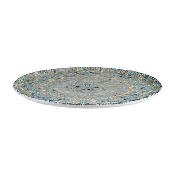 Piatto pizza - Luca Mosaic -  Porcellana - 32 cm- set di 2