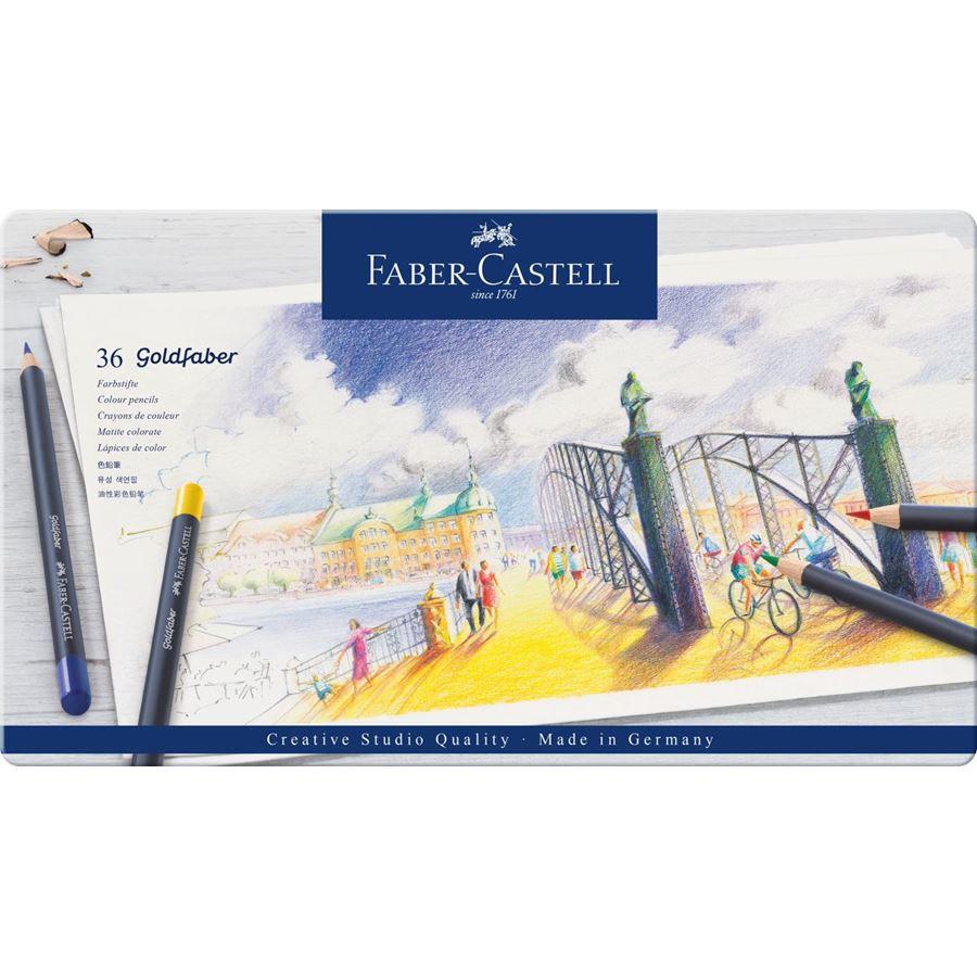 FABER CASTELL  Faber-Castell Goldfaber Metal Multicolore 36 pz 