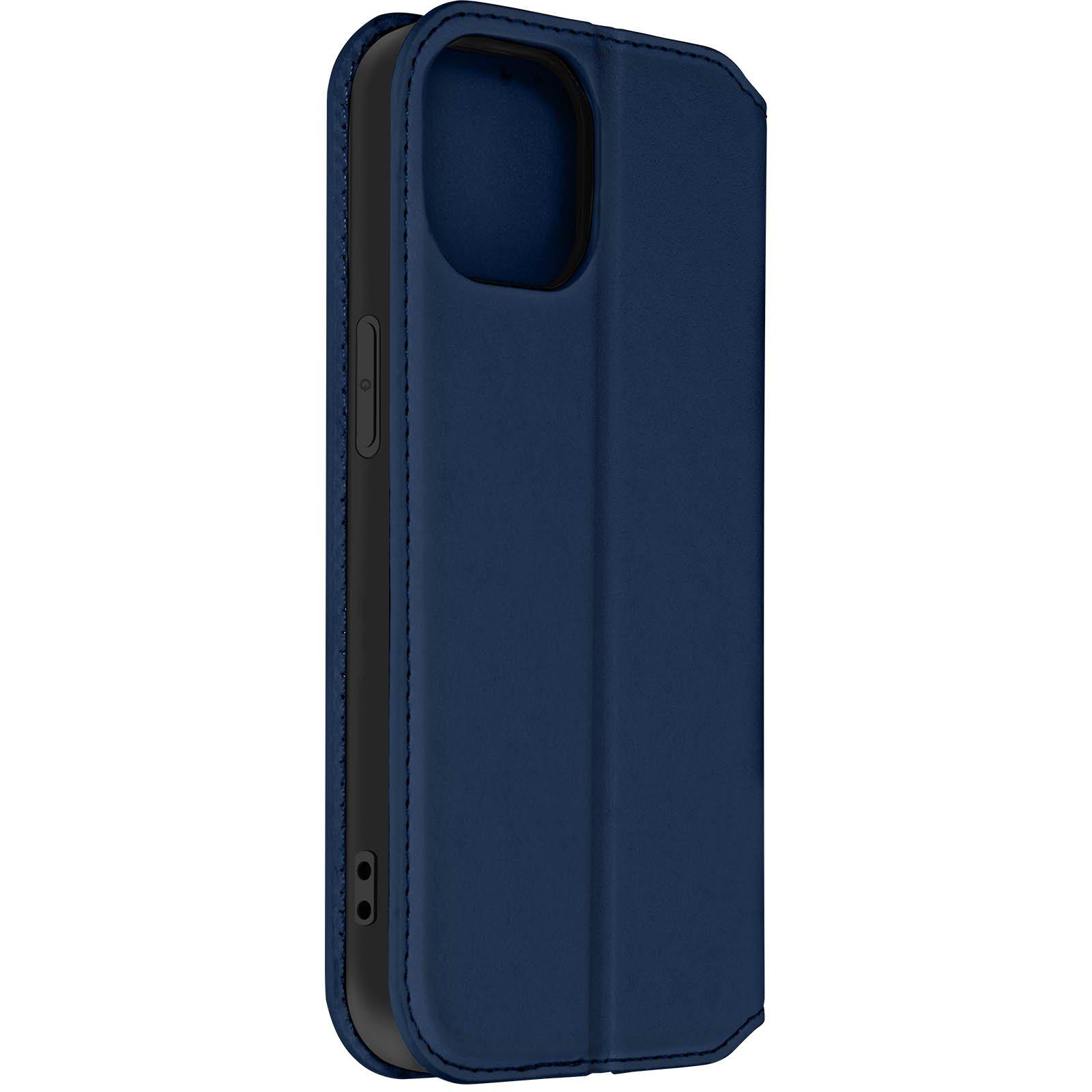 Avizar  Custodia folio per iPhone 15 Pro blu 