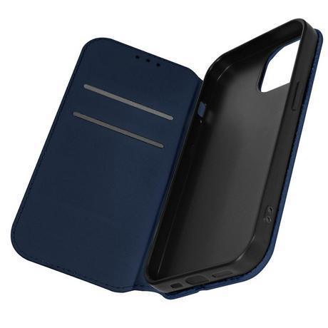 Avizar  Custodia folio per iPhone 15 Pro blu 