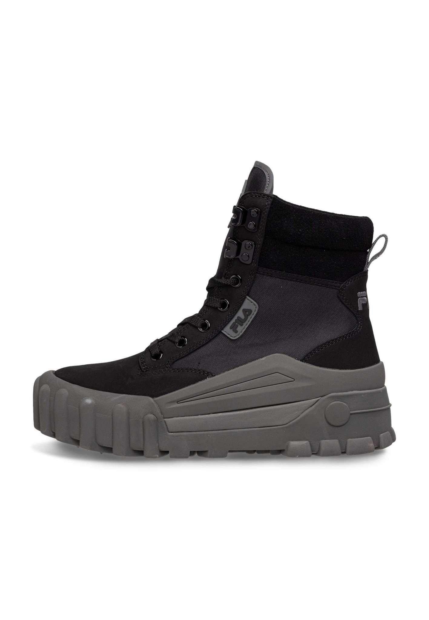 Image of Trekkingschuhe Grungelution Mid Wmn Unisex Schwarz 36