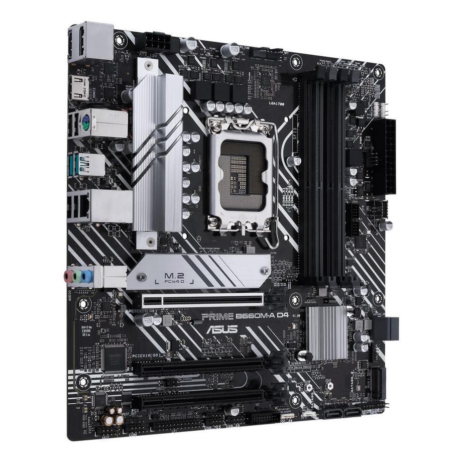 ASUS  PRIME B660M-A D4-CSM Intel B660 LGA 1700 micro ATX 