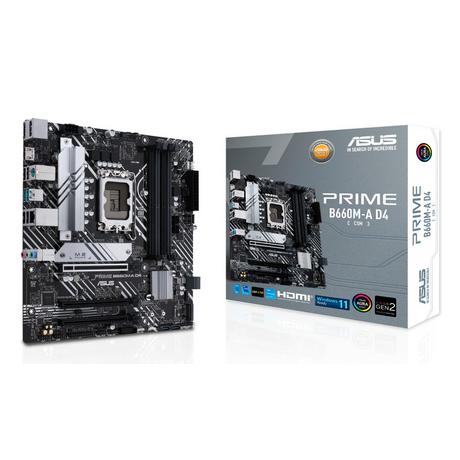ASUS  PRIME B660M-A D4-CSM Intel B660 LGA 1700 micro ATX 