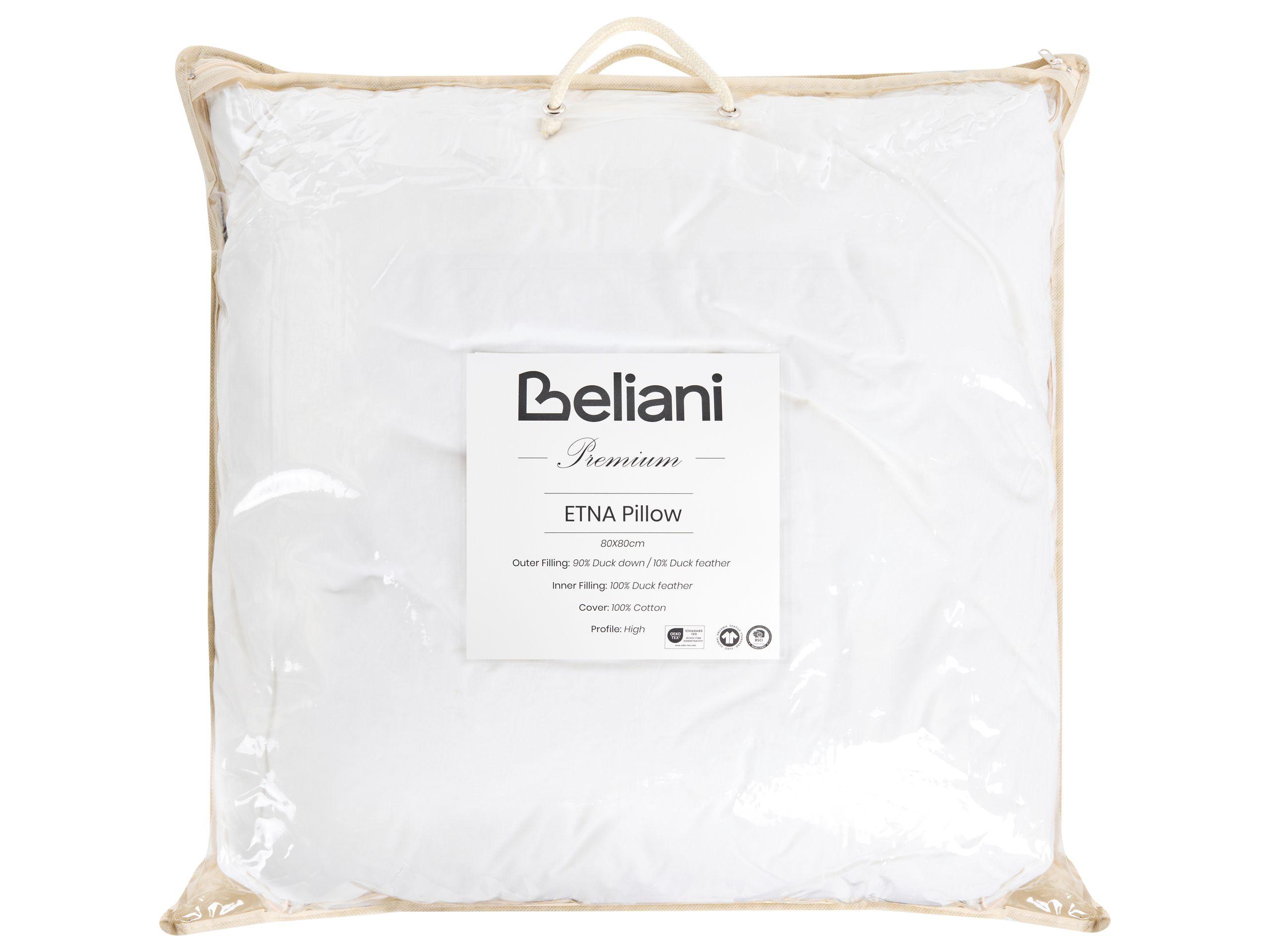 Beliani ETNA Cuscino a 3 camere in Cotone  