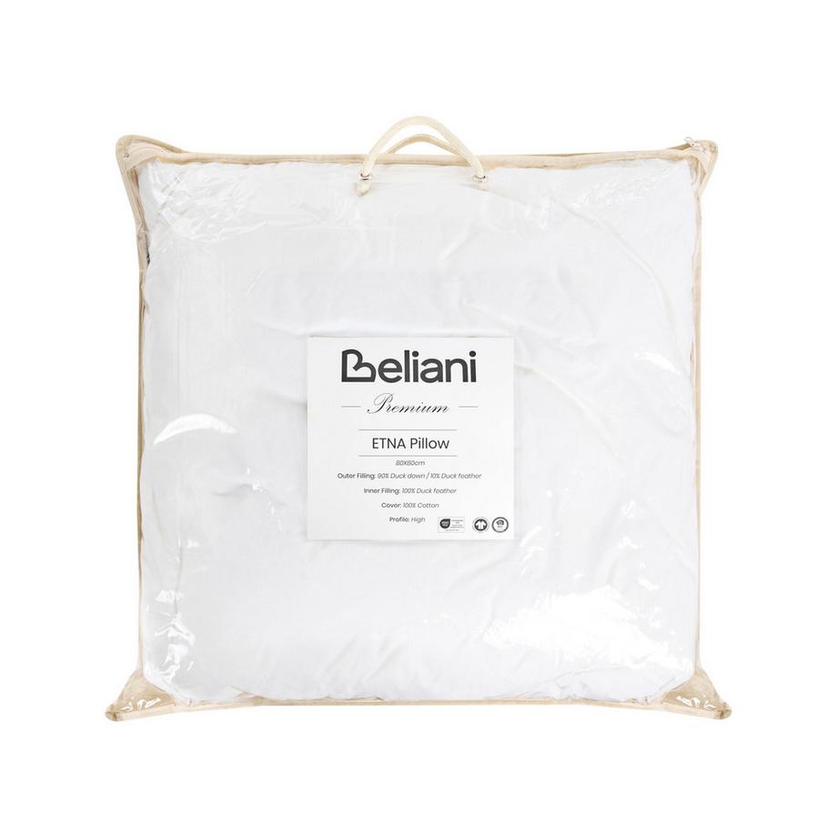 Beliani ETNA Cuscino 3 Camere Cotone  