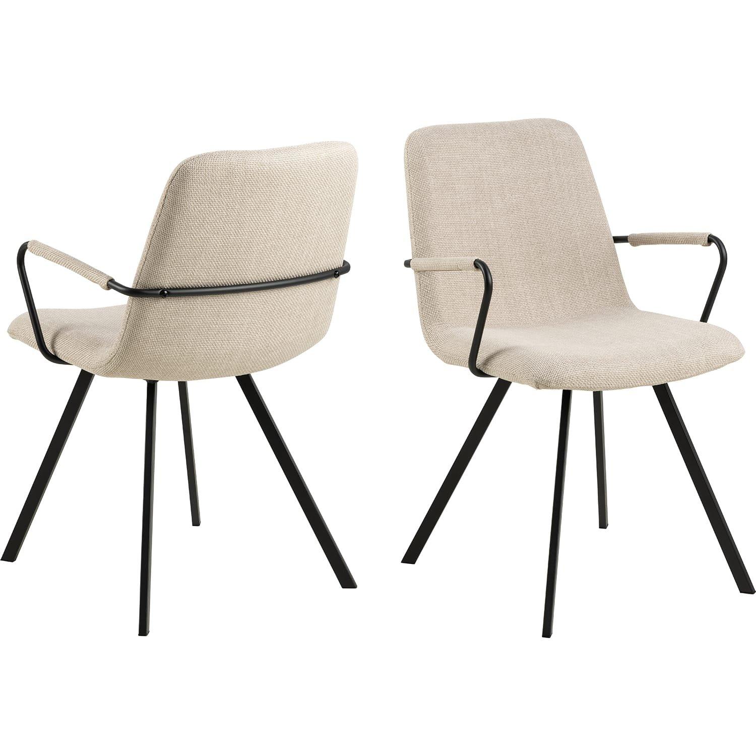 Image of Esszimmerstuhl mit Armlehnen Seraphina (1 Stück) Esszimmerstuhl mit Armlehnen Seraphina (1 Stück)