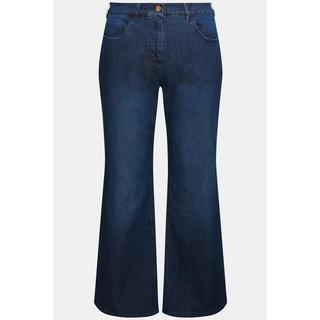 Ulla Popken  Jean Mary jambe large, coupe 5 poches, matière stretch extensible 