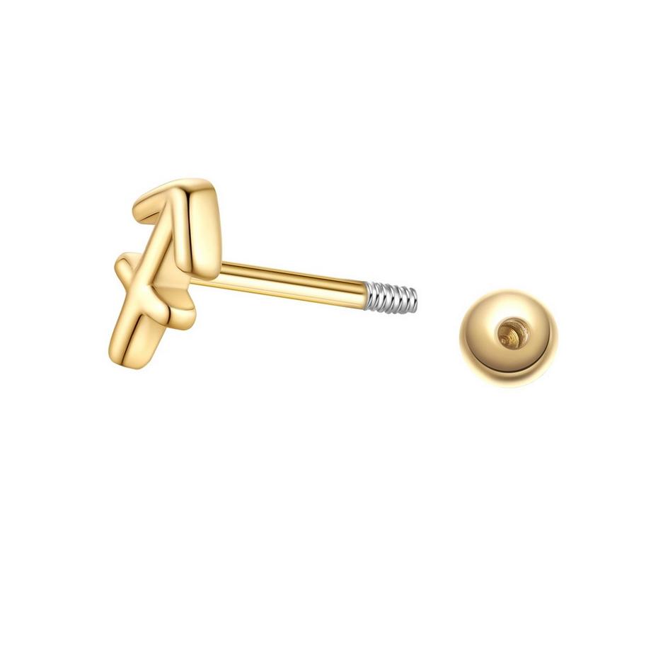 Glanzstücke München  Piercing Signe du zodiaque Sagittaire Argent sterling 