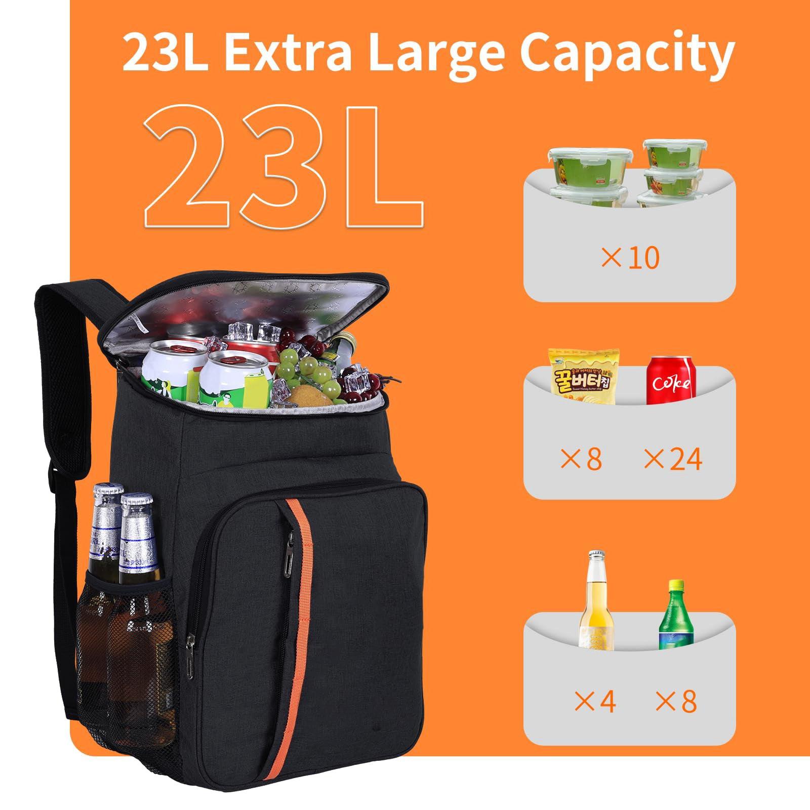 Only-bags.store Große Kühltasche Picknickrucksack Wasserdicht Ultraleicht  