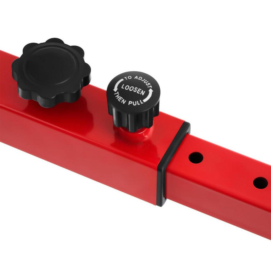 Tectake  Squat Rack Apollo multifunktional mit oberer und vorderer Ablage 