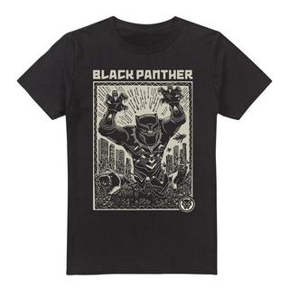 Black Panther Black Panther Grafik Print T-Shirt  