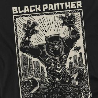 Black Panther Black Panther Grafik Print T-Shirt  