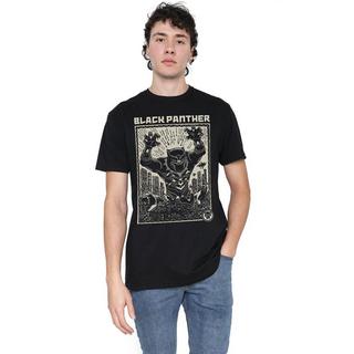 Black Panther Black Panther Grafik Print T-Shirt  