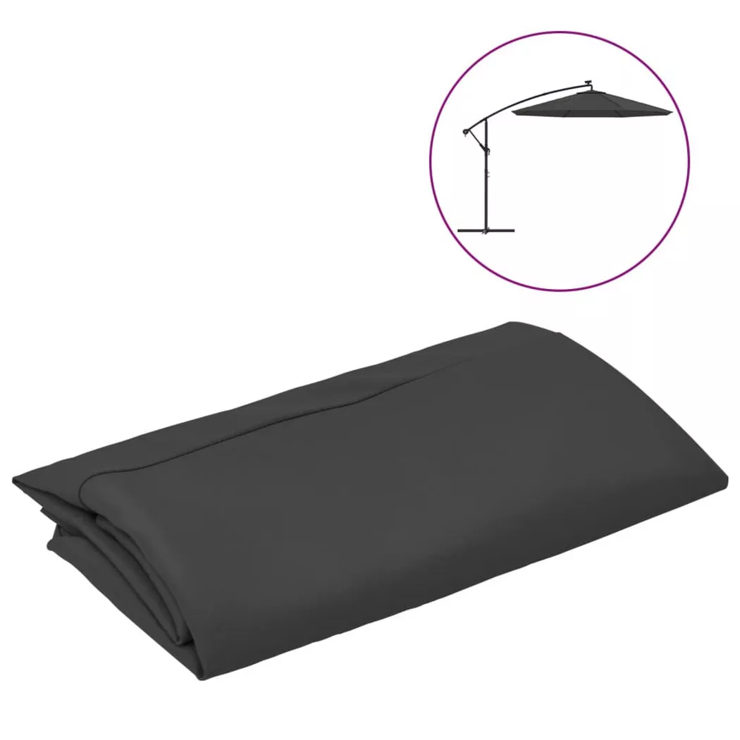 vidaXL Ersatzbezug für Sonnenschirm Anthrazit 350 cm