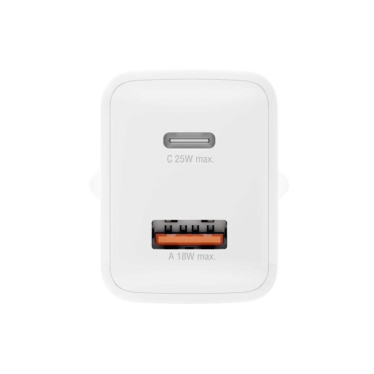 4smarts  540359 Ladegerät für Mobilgeräte Universal Weiß AC Schnellladung Indoor 