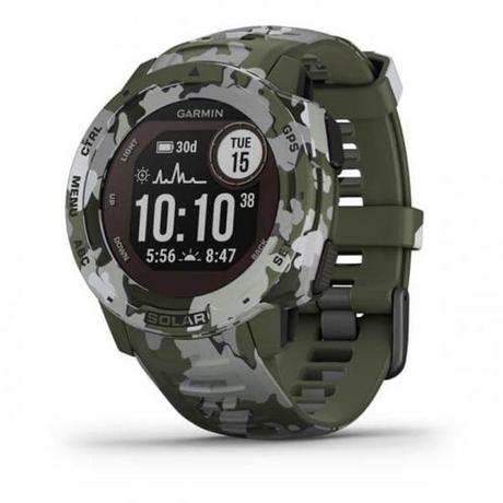 GARMIN  Garmin Instinct Solar Camo Edition Watch (lichen) 