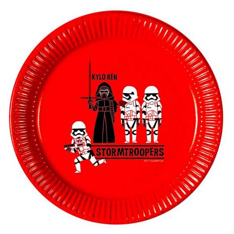 STAR WARS PartyTeller, Papier 8erPack  