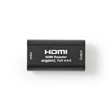 HDMI ™ Repeater | 40.0 m | 4K@60Hz | 18 Gbps | Metall | Anthracite