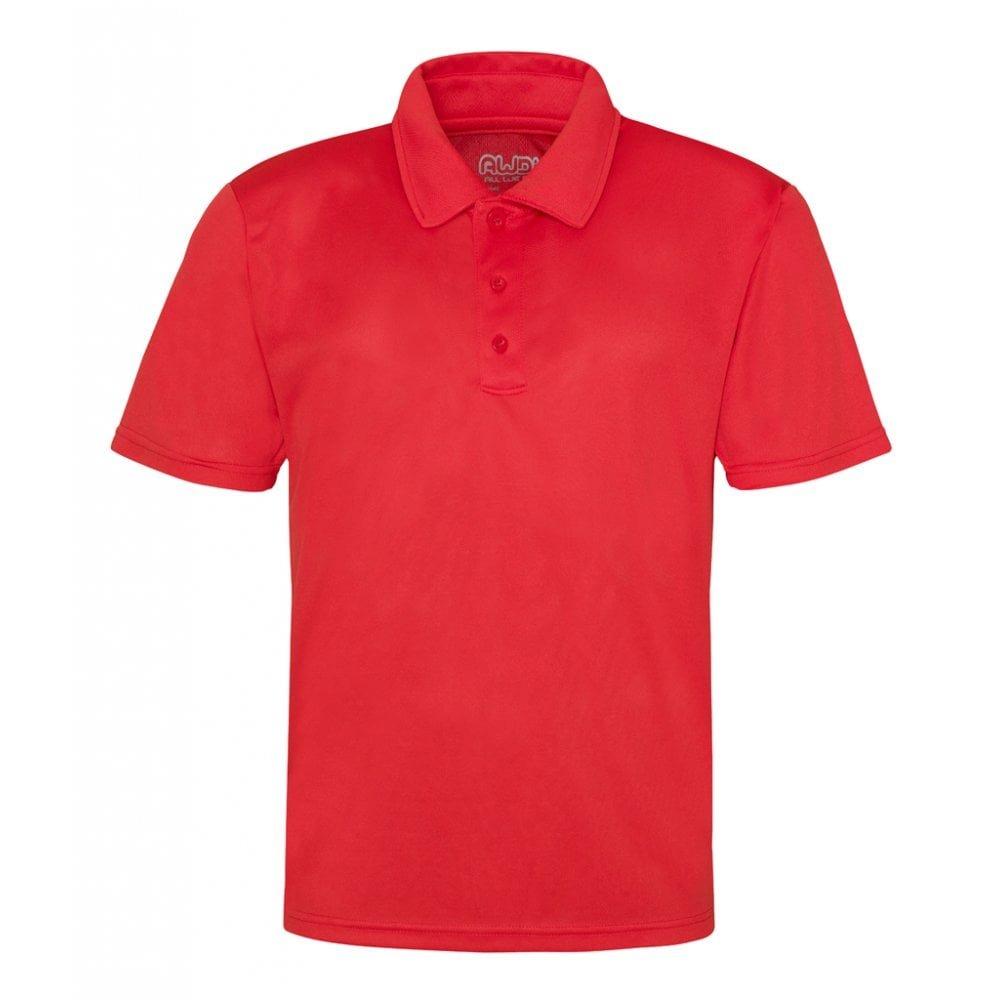 Image of Just Cool Poloshirt Sports Herren Rot Bunt S