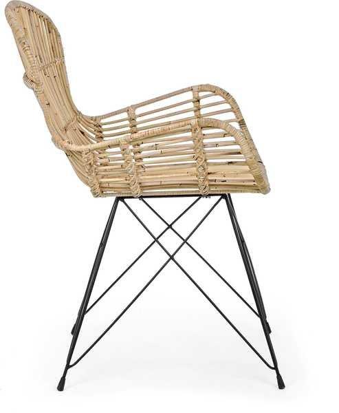 mutoni Fauteuil de jardin Venturs nature  