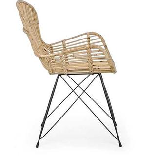 mutoni Fauteuil de jardin Venturs nature  