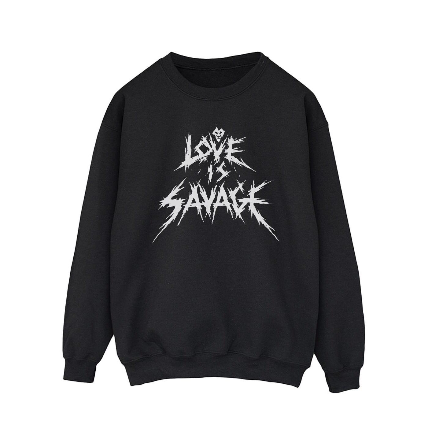 Disney  Love Is Savage Sweatshirt 