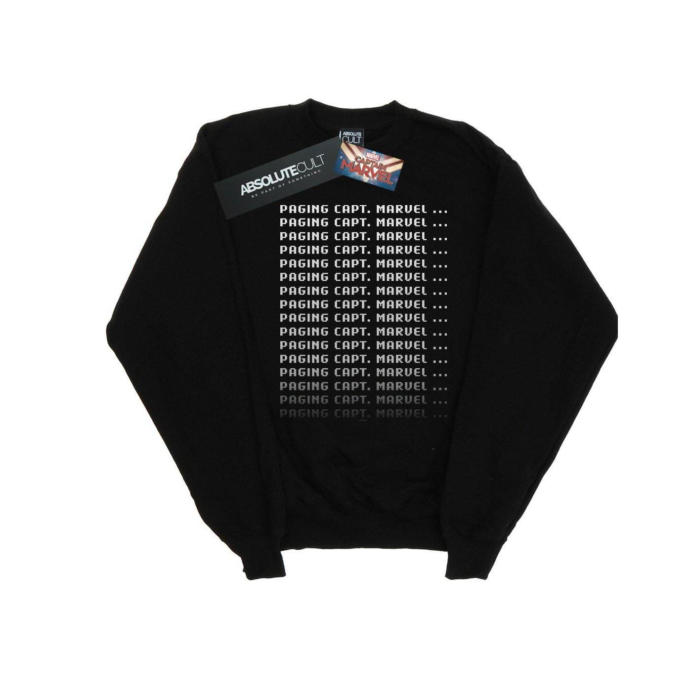 Image of Captain Paging Captain Sweatshirt Unisex Schwarz 152-158