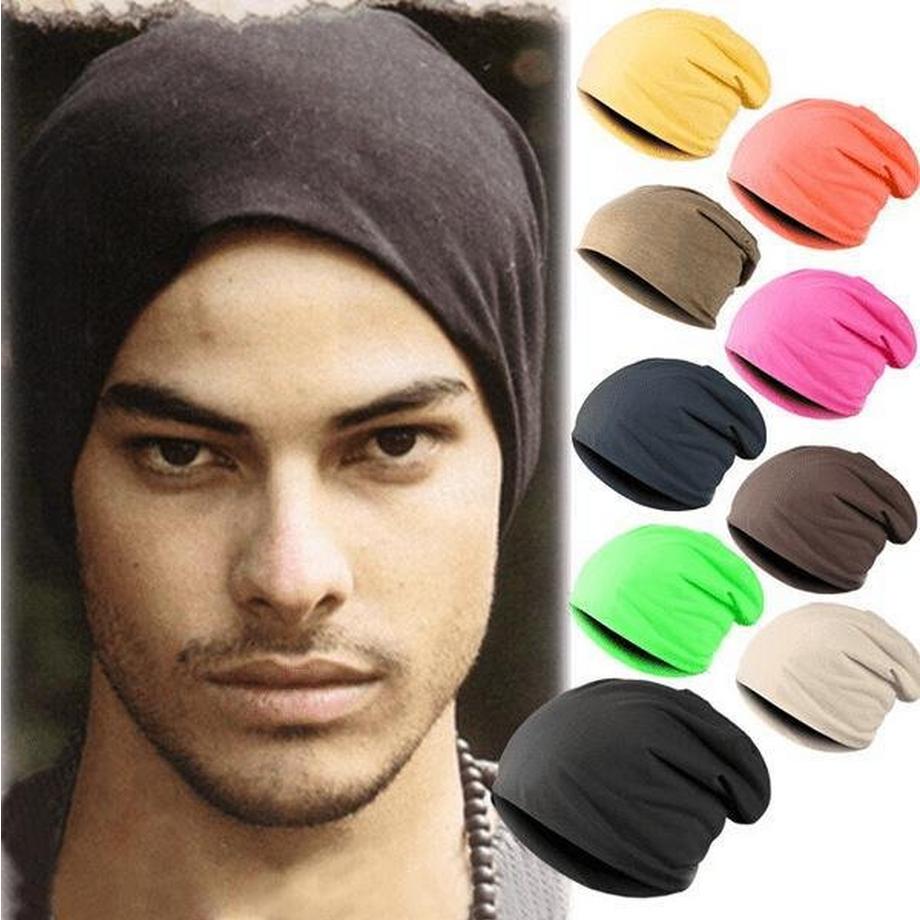 B2X Dünne Beanie im Baggy-Stil  