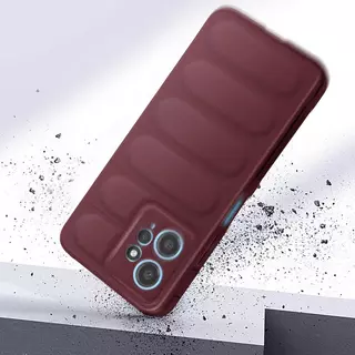 Avizar Coque pour Xiaomi Redmi Note 12 Pro Souple Noir et Verre