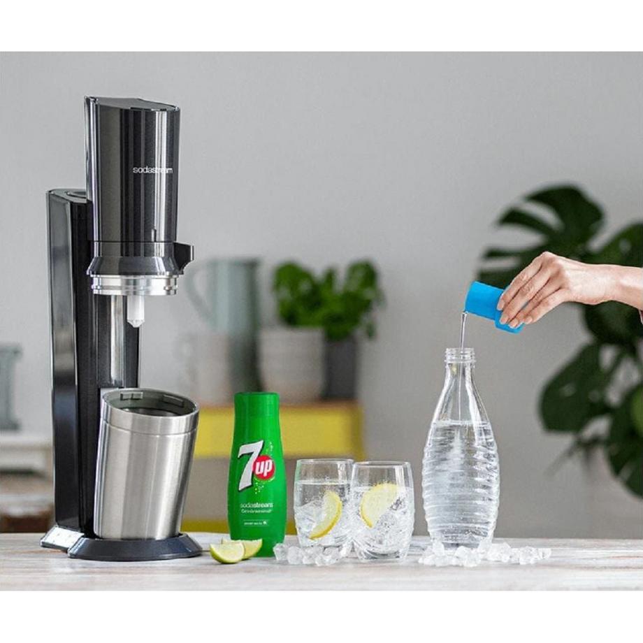 sodastream SodaStream Sirup 7UP - 9 Liter Fertiggetränk, Sekundenschnell, 440 ml  