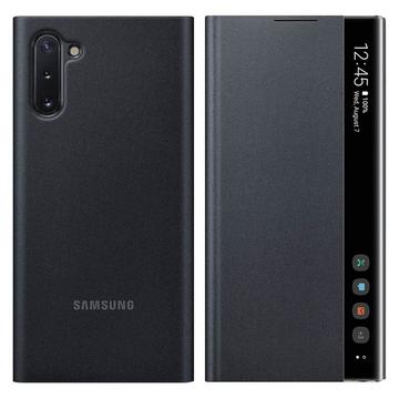 Clear View Cover Galaxy Note 10 Schwarz