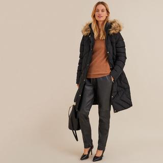 La Redoute Collections  Gesteppter Wintermantel mit Kapuze 