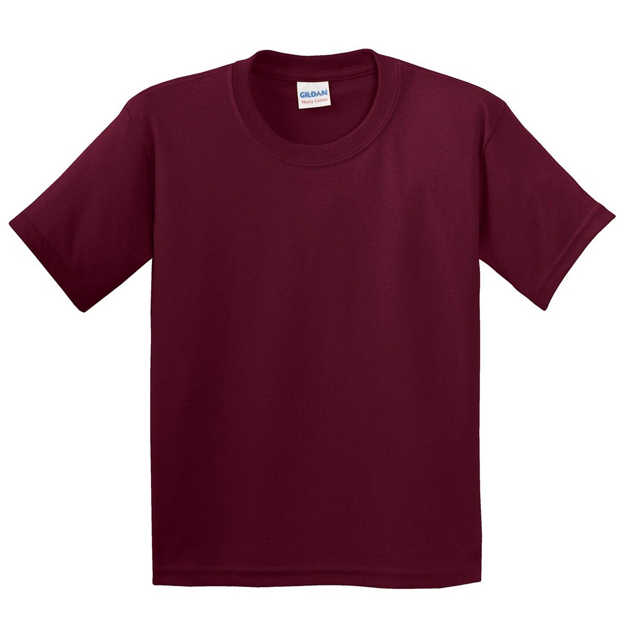 Image of Tshirt Mit Rundhalsausschnitt, Kurzärmlig Jungen Bordeaux S