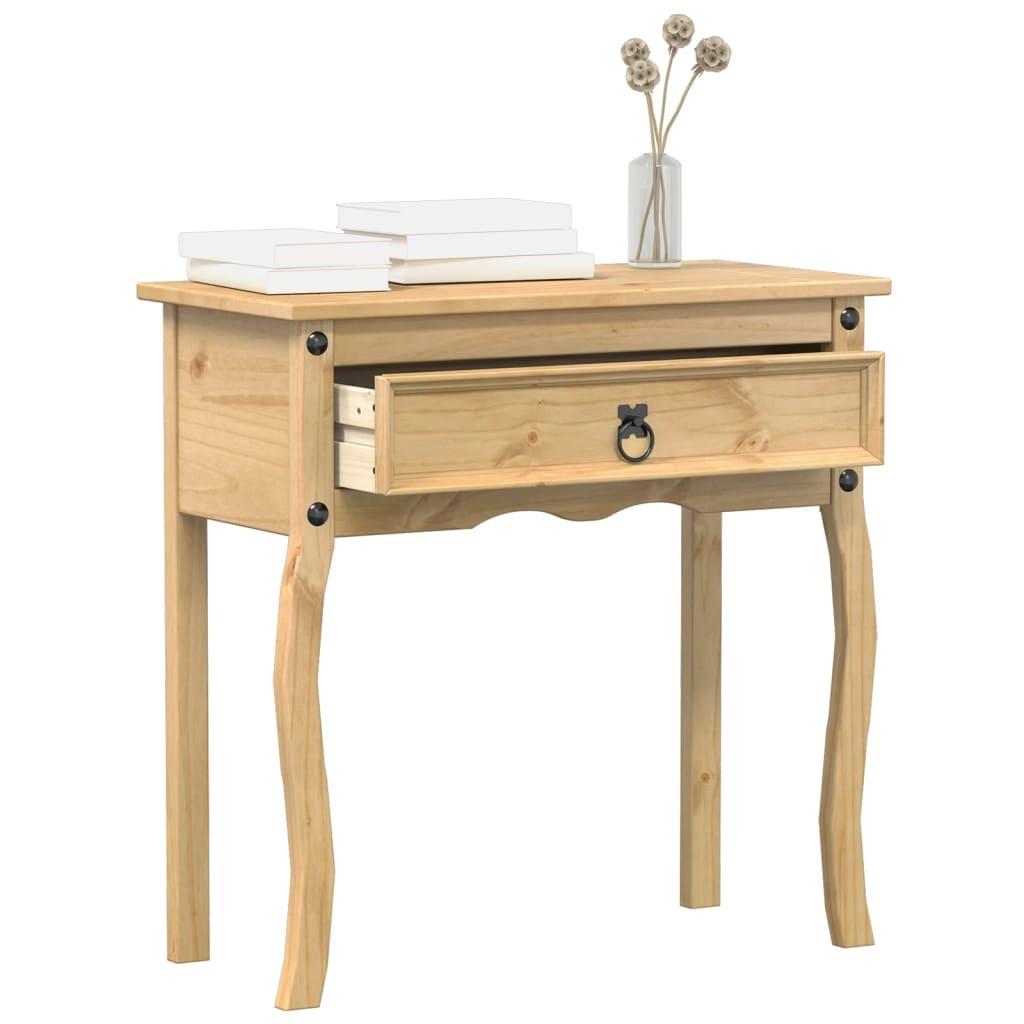 VidaXL Table console bois de pin  